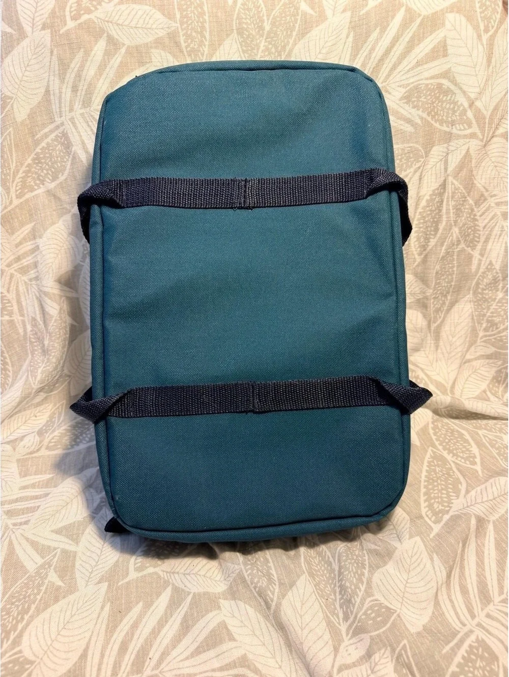 Pyrex Portables Insulated Carrying Case Teal Hot Cold Thermal No Inserts